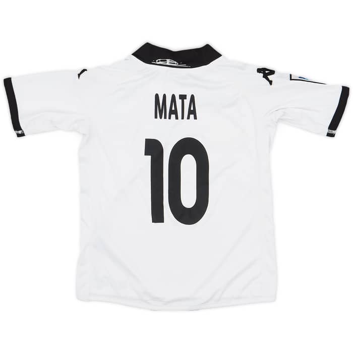 2009-10 Valencia Home Shirt Mata #10 - 4/10 - (S.Boys)