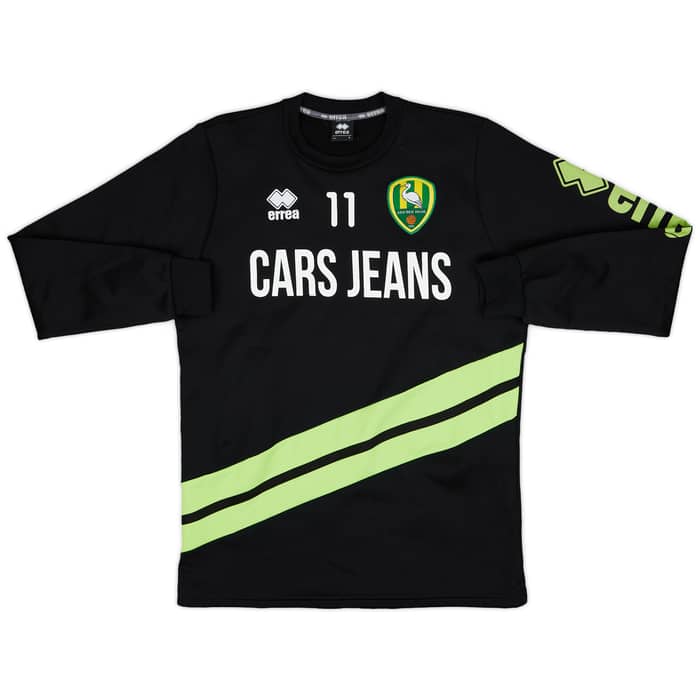 2018-19 ADO Den Haag Errea Player Issue Sweat Top #11 - 9/10 - (L)