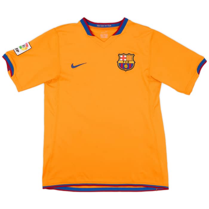 2006-08 Barcelona Away Shirt Messi #19 - 6/10 - (S)