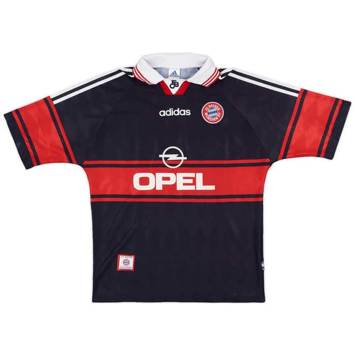1997-99 Bayern Munich Home Shirt - 9/10 - (Y)