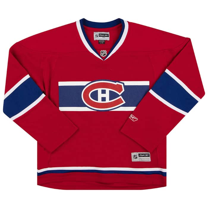 2007-08 Montreal Canadiens Reebok Jersey (Home) Y