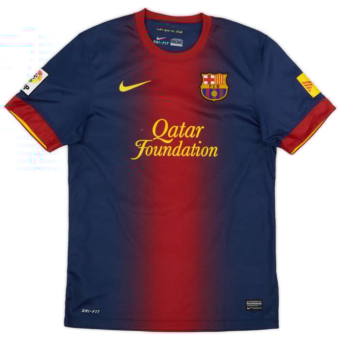 2012-13 Barcelona Home Shirt Messi #10 - 8/10 - (S)