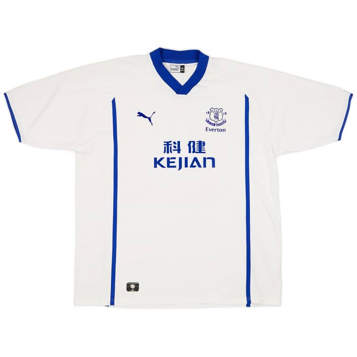 2002-03 Everton Away Shirt Rooney #18 - 8/10 - (XL)