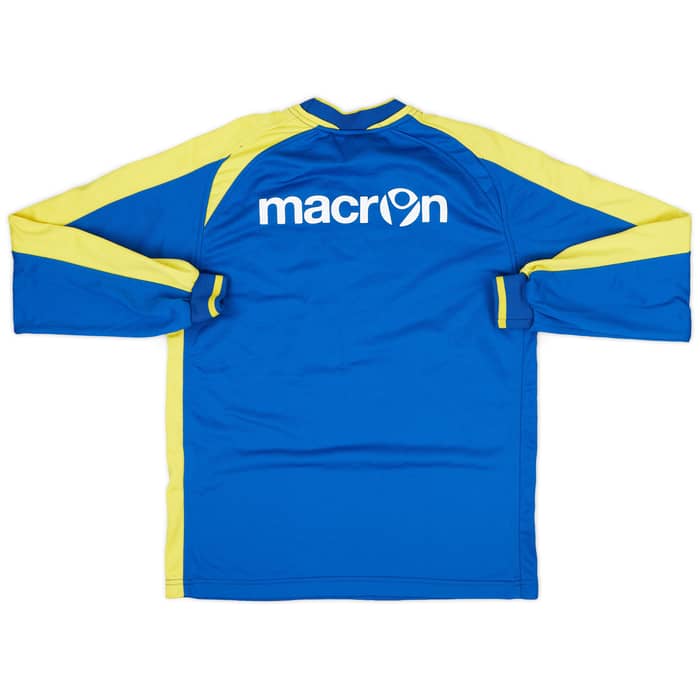 2009-10 Leeds United Macron Training Top - 8/10 - (L.Boys)