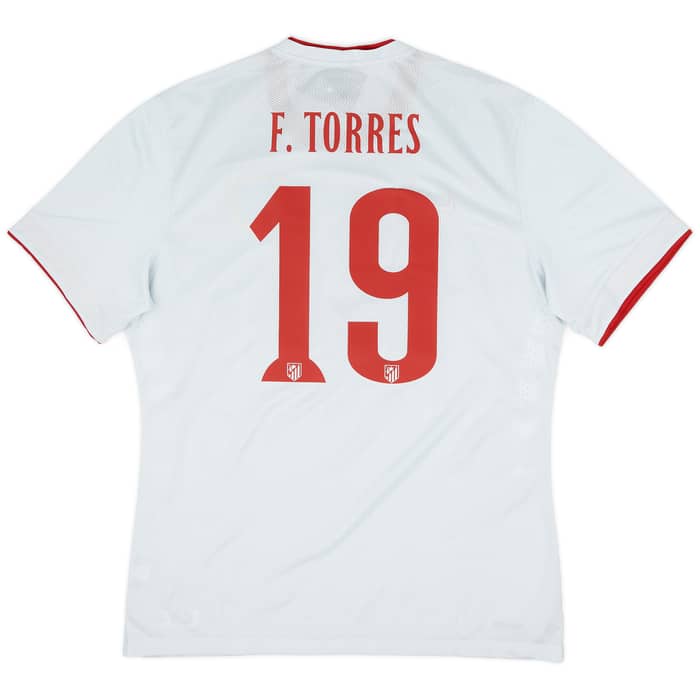 2014-15 Atletico Madrid Player Issue Away Shirt F.Torres #19 (XL)