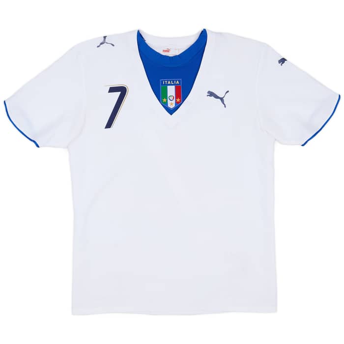 2006 Italy Away Shirt Del Piero #7 - 5/10 - (M)