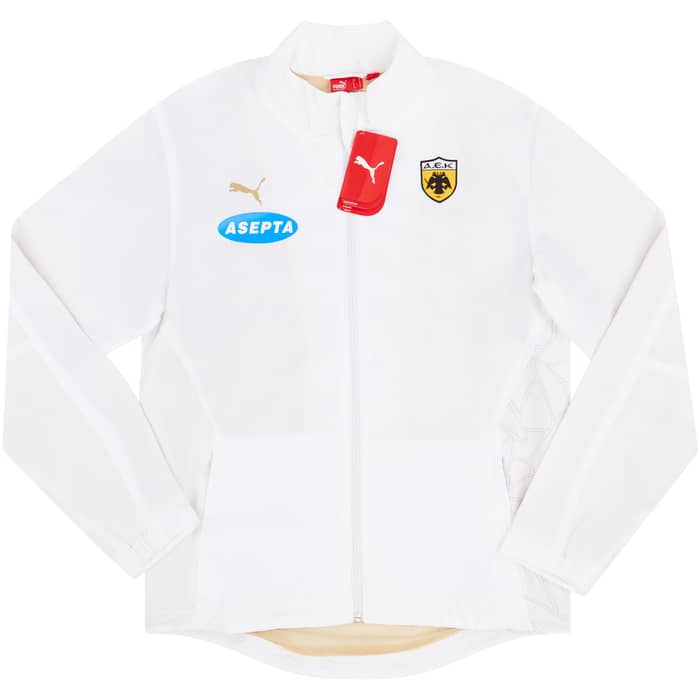 2009-10 AEK Athens Puma Training Woven Jacket S