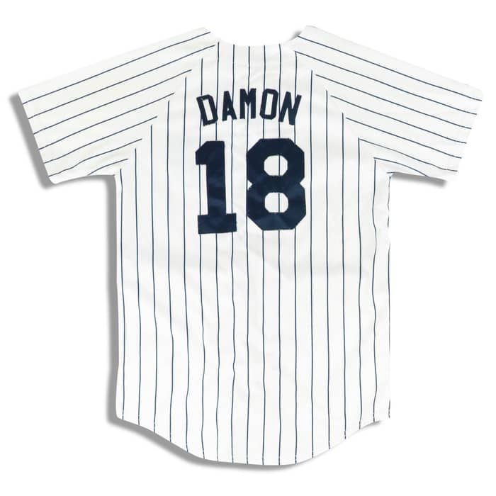 2006-08 New York Yankees Damon #18 Majestic Jersey (Home) Y