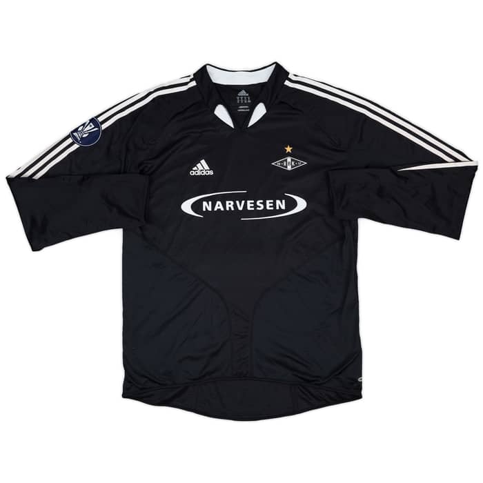 2005-06 Rosenborg Player Issue UEFA Cup Away L/S Shirt Jamtfall #23 - 4/10 - (XL)