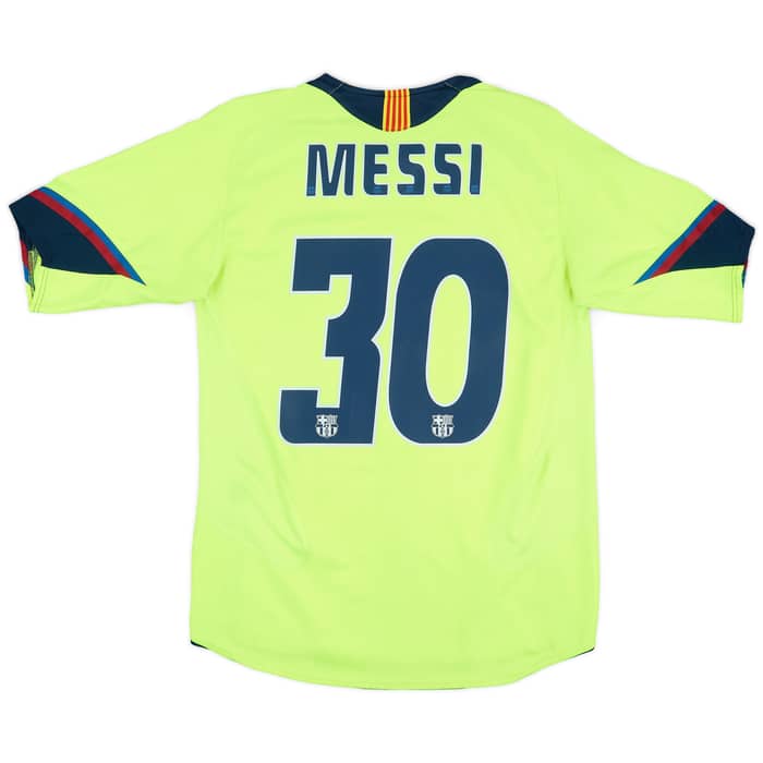 2005-06 Barcelona Away Shirt Messi #30 - 6/10 - (S)