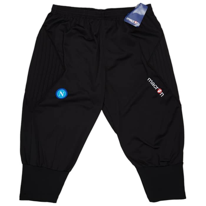 2012-13 Napoli Macron 3/4 GK Pants/Bottoms (XL)
