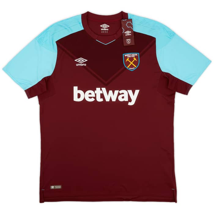 2017-18 West Ham Home Shirt Rice #41 (XXL)