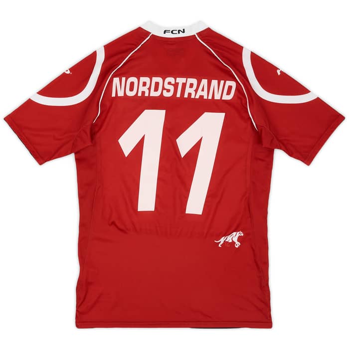 2010-11 Nordsjaelland Home Shirt Nordstrand #11 - 6/10 - (S)