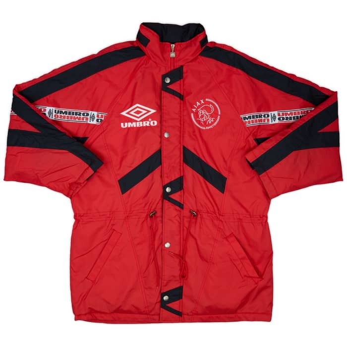 1994-95 Ajax Umbro Bench Coat - 8/10 - (L)