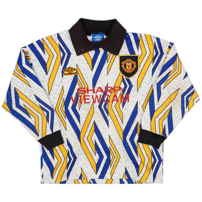 1993-94 Manchester United GK Shirt Schmeichel #1 - 6/10 - (M)