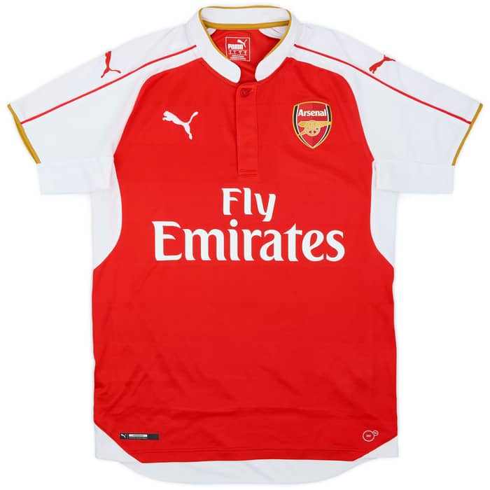 2015-16 Arsenal Home Shirt Arteta #8 - 8/10 - (S)
