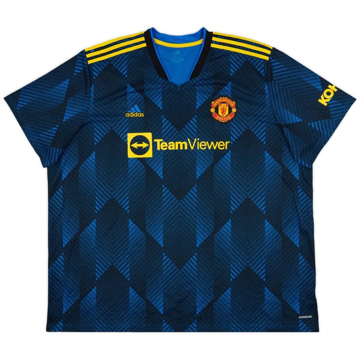 2021-22 Manchester United Third Shirt Cavani #21 - 9/10 - (4XL)