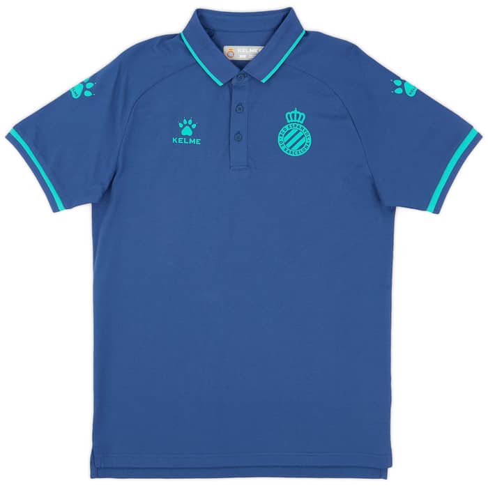2021-22 Espanyol Kelme Polo T-Shirt (L)