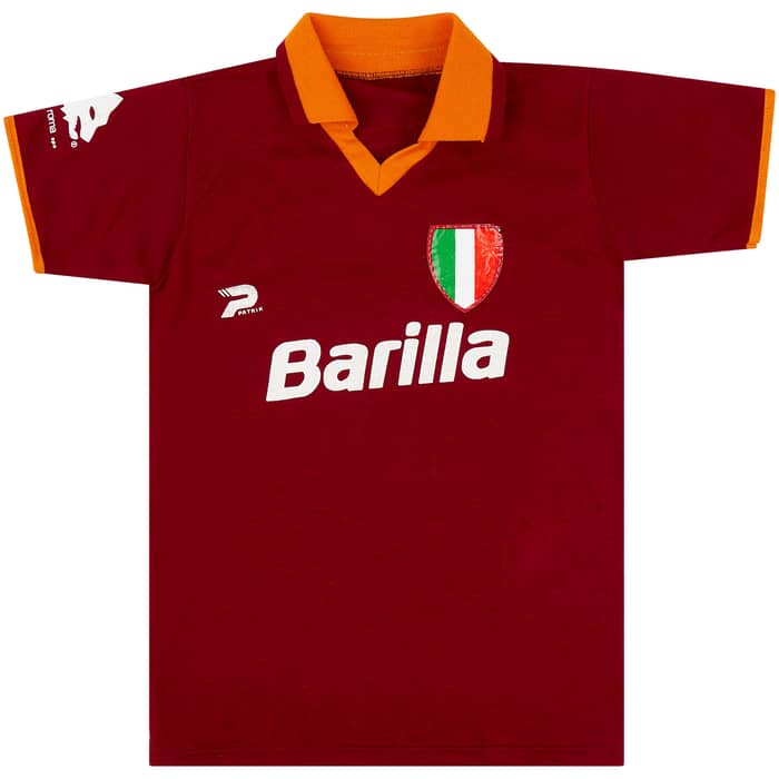 1983-84 Roma Home Shirt #5 - 8/10 - (L.Boys)
