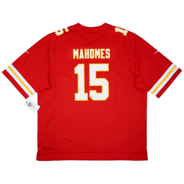 2017-24 Kansas City Chiefs Mahomes #15 Nike Game Home Jersey (XXL)