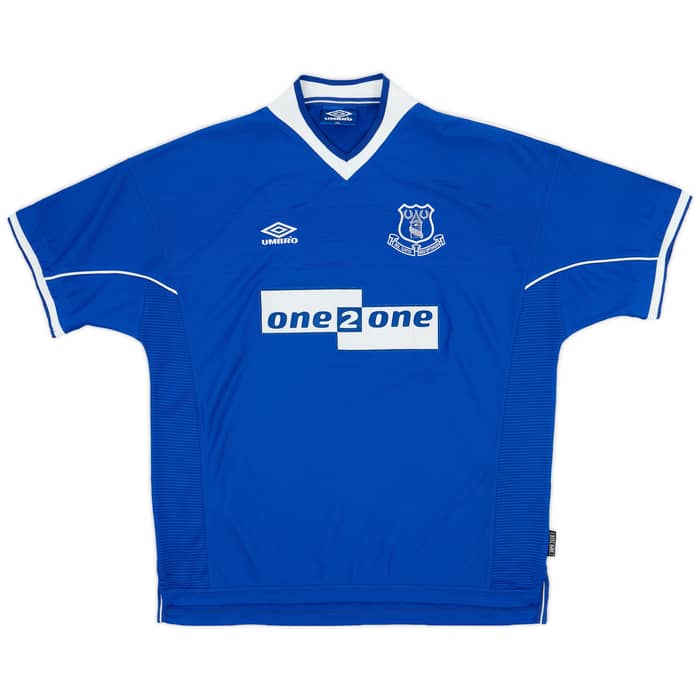 1999-00 Everton Home Shirt Moore #23 - 9/10 - (XXL)