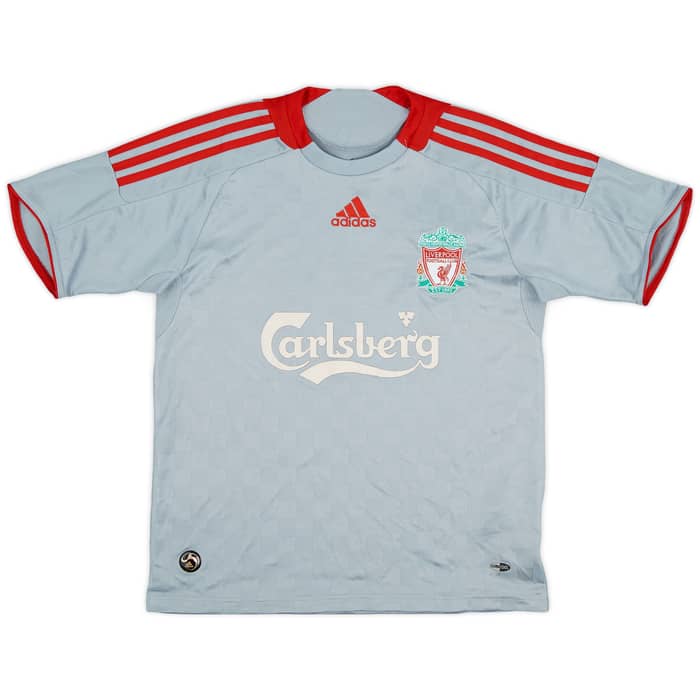 2008-09 Liverpool Away Shirt Mascherano #20 - 7/10 - (L.Boys)
