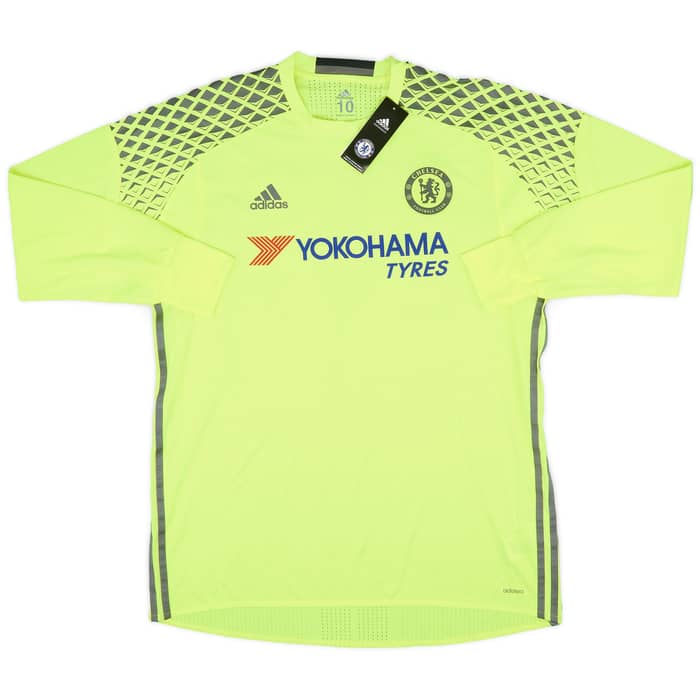 2016-17 Chelsea Player Issue GK Away Shirt Eduardo #37
