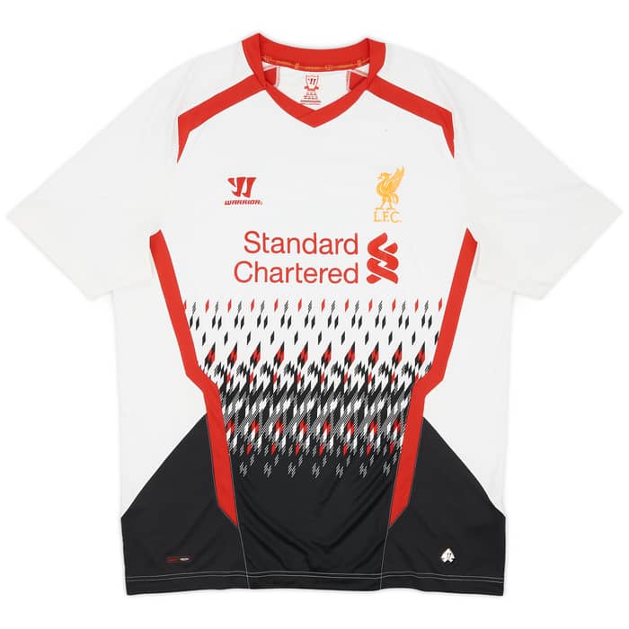 2013-14 Liverpool Away Shirt Gerrard #8 - 6/10 - (XXL)