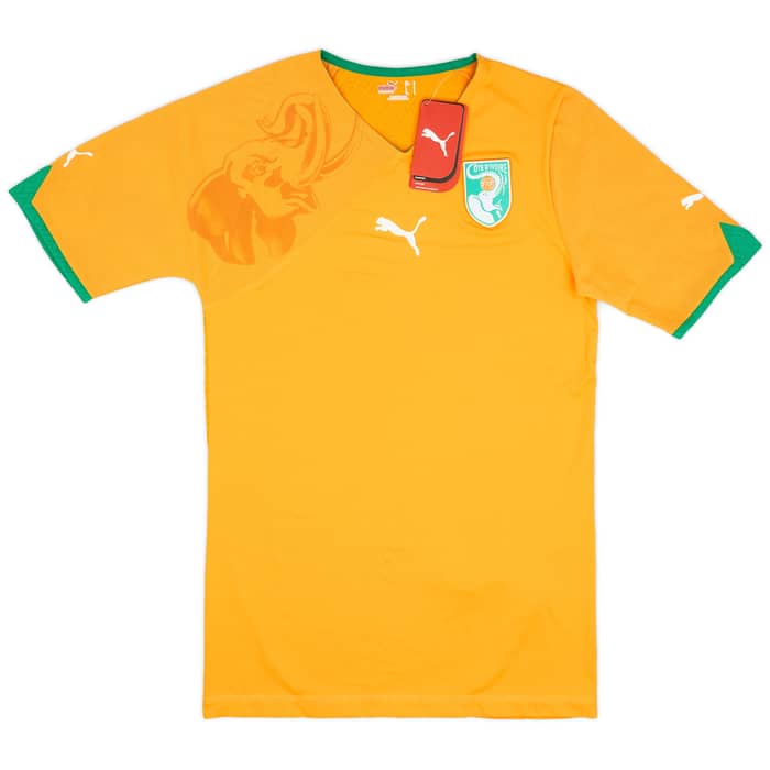 2010-11 Ivory Coast Limited Edition Authentic Home Shirt 0388/1202 (L)