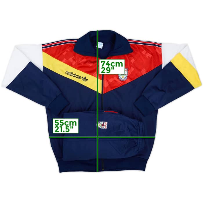 1990-92 Arsenal adidas Tracksuit - 9/10 - (L)