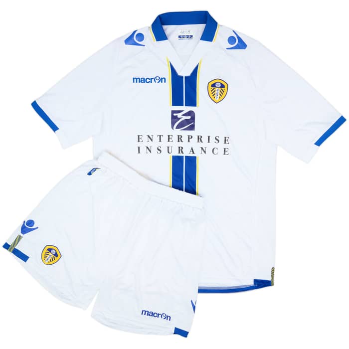 2013-14 Leeds United Home Shirt and Shorts - 9/10 - (L)
