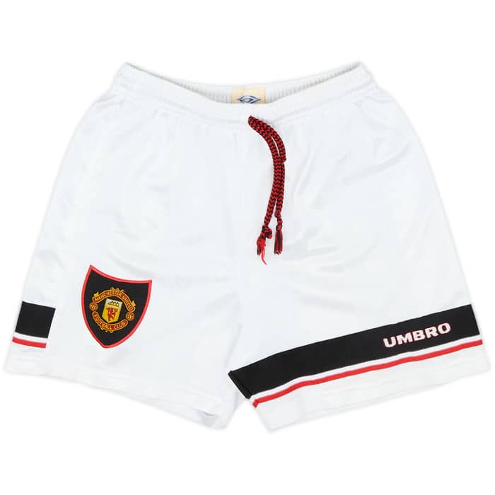 1997-99 Manchester United Away L/S Full Kit - 9/10 - (S.Boys)