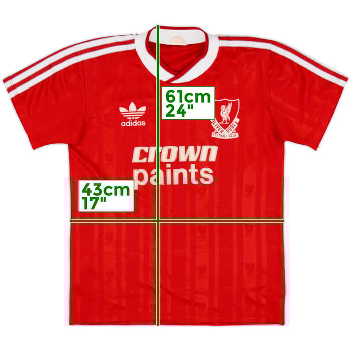 1987-88 Liverpool Home Shirt and Shorts - 8/10 - (S)
