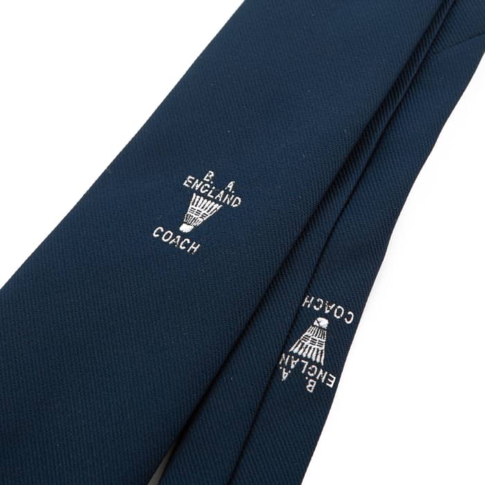 1980s Badminton England Coach Issue Tie