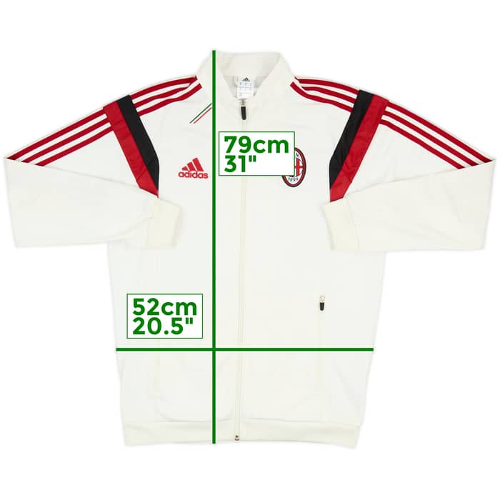 2014-15 AC Milan adidas Track Jacket - 6/10 - (M)