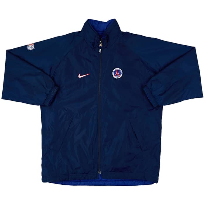 1998-99 Paris Saint-Germain Nike Reversible Padded Bench Coat - 3/10 - (L)