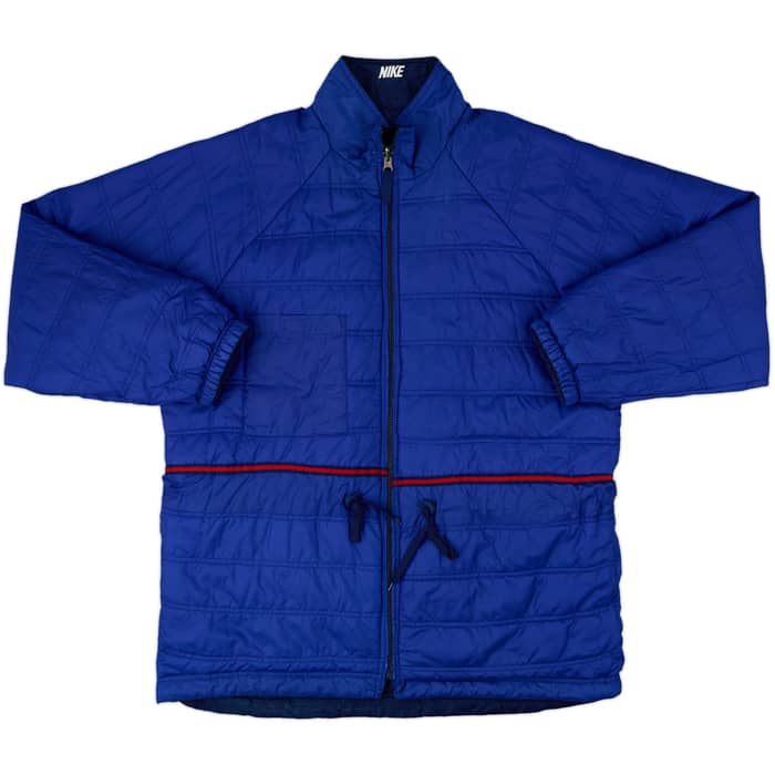 1998-99 Paris Saint-Germain Nike Reversible Padded Bench Coat - 3/10 - (L)