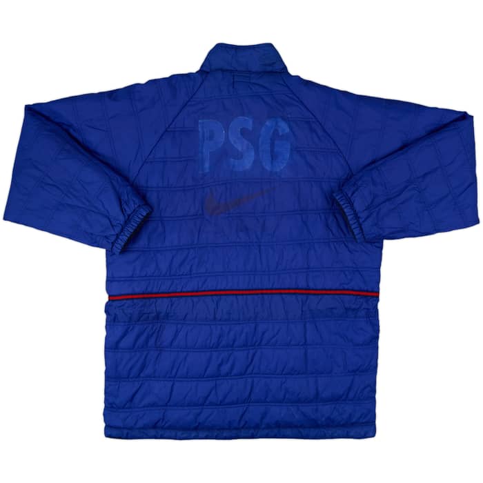1998-99 Paris Saint-Germain Nike Reversible Padded Bench Coat - 3/10 - (L)