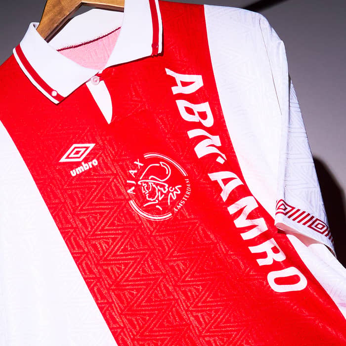 1991-93 Maillot Domicile Ajax - 8/10 - (XXL)