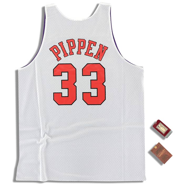 (Amazon) Mitchell & Ness Chicago Bulls Pippen #33 Reversible All Star Jersey