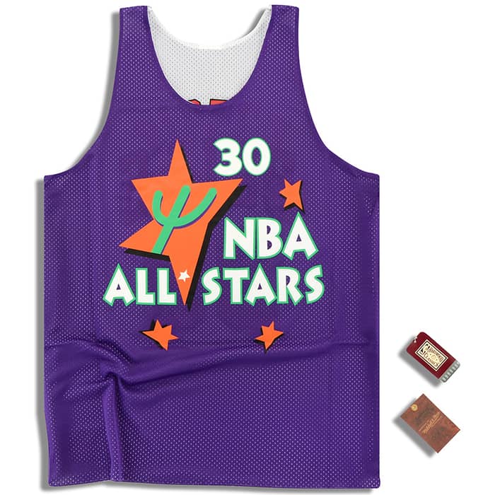 (Amazon) Mitchell & Ness Chicago Bulls Pippen #33 Reversible All Star Jersey