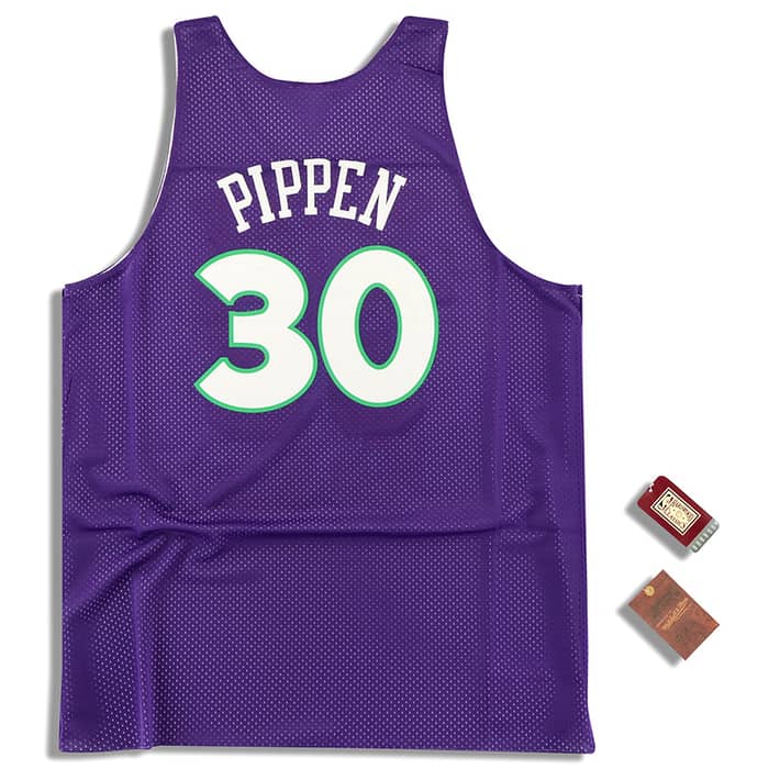 (Amazon) Mitchell & Ness Chicago Bulls Pippen #33 Reversible All Star Jersey