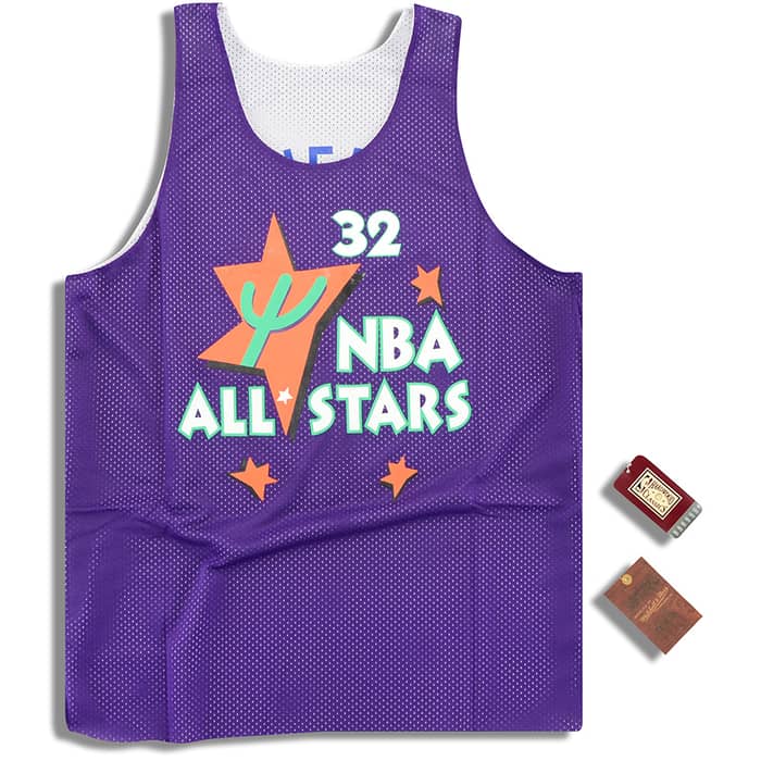 (Amazon) Mitchell & Ness Orlando Magic O'Neal #32 Reversible All Star Jersey