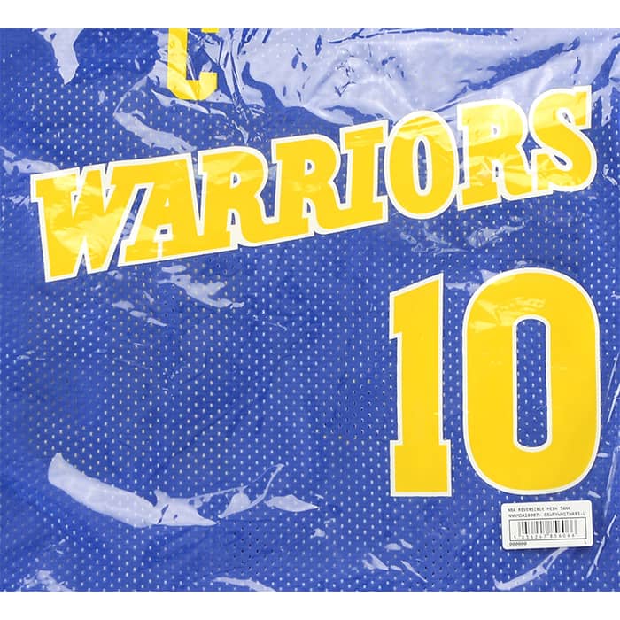 (Amazon) Mitchell & Ness Golden State Warriors Hardaway #10 Reversible Jersey