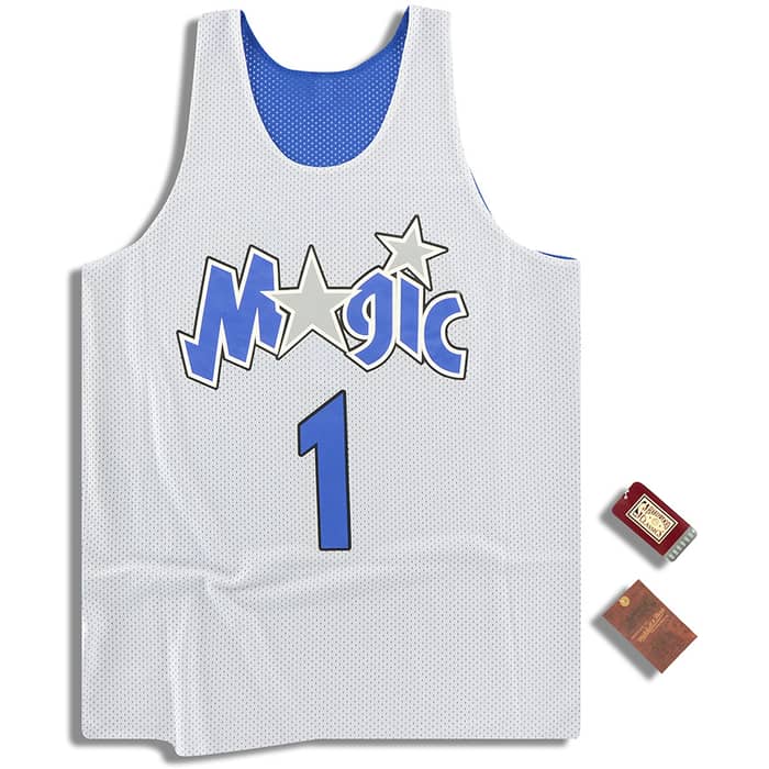 (Amazon) Mitchell & Ness Orlando Magic McGrady #1 Reversible Jersey