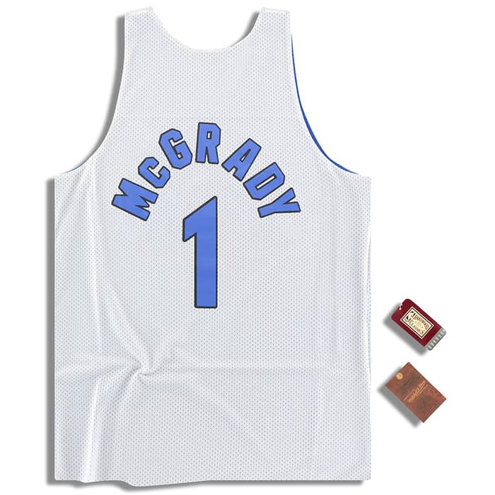 (Amazon) Mitchell & Ness Orlando Magic McGrady #1 Reversible Jersey