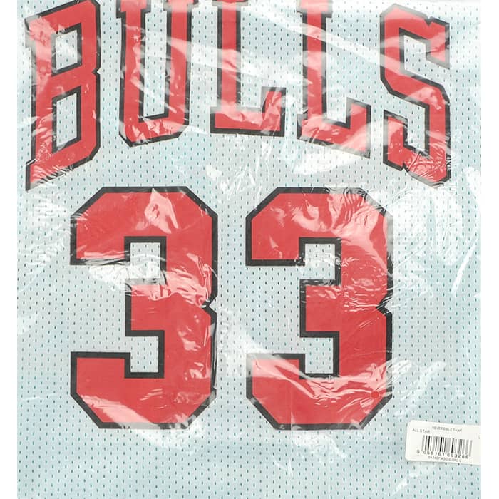 (Amazon) Mitchell & Ness Chicago Bulls Pippen #33 Reversible All Star Jersey