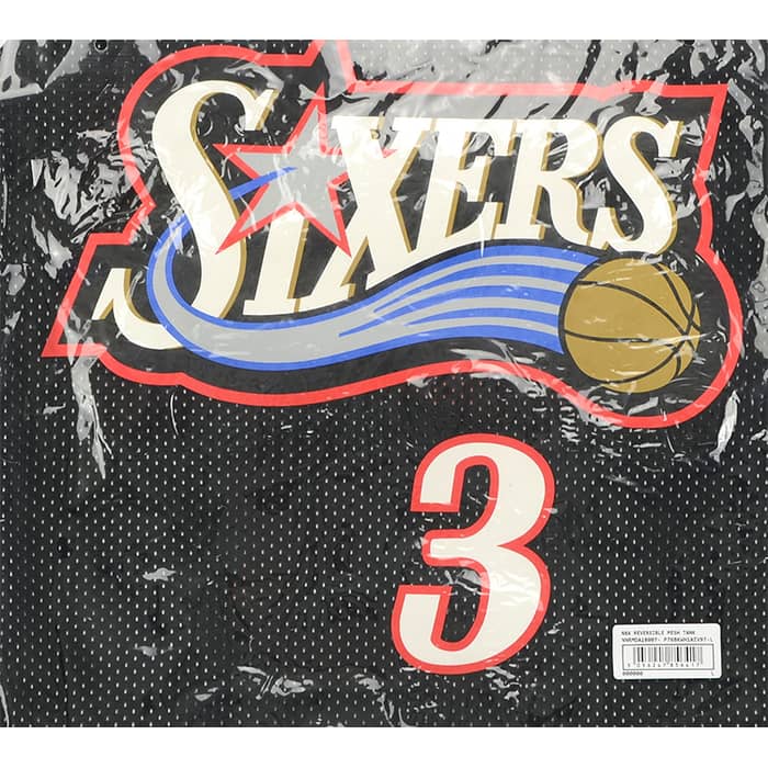 (Amazon) Mitchell & Ness Philadelphia 76ers Iverson #3 Reversible Jersey