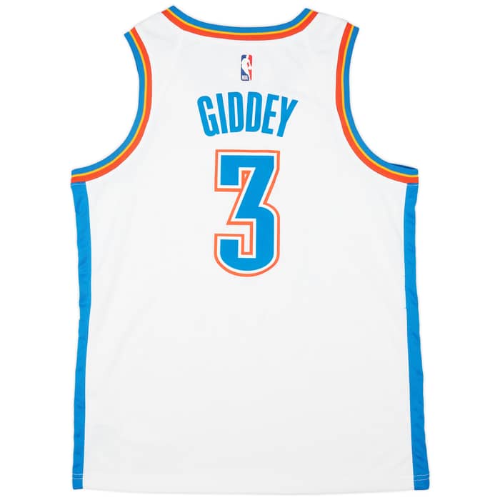 2021-24 Oklahoma City Thunder Giddey #3 Nike Swingman Home Jersey (L)