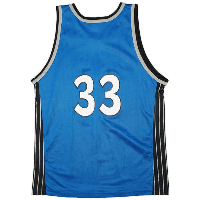2000-02 Orlando Magic Hill #33 Champion Away Jersey (Very Good) L